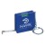 Square Level Tape Measure Key Chain - 3 ft